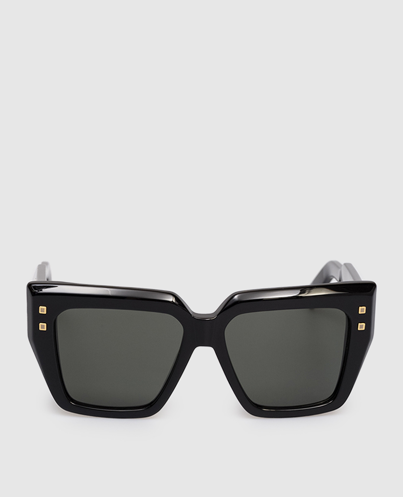 

Черные очки B-Famе с золотом 18 карат, Черный, Солнцезащитные очки