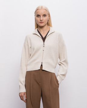 Brunello Cucinelli Кардиган кольору айворі M19194706P