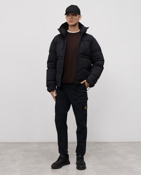 Stone Island Коричневий світшот з логотипом K2S156100069S0F28