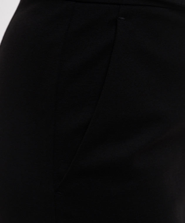 Twinset Черные брюки прямого кроя 262TP2372 изображение 5