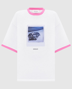 Versace Белая футболка Polaroid Medusa 10260961A18733