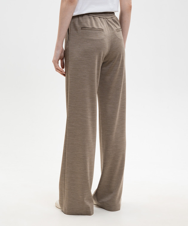 Marco Pescarolo Бежевые спортивные штаны Fency FENCYD53Y19 изображение 4