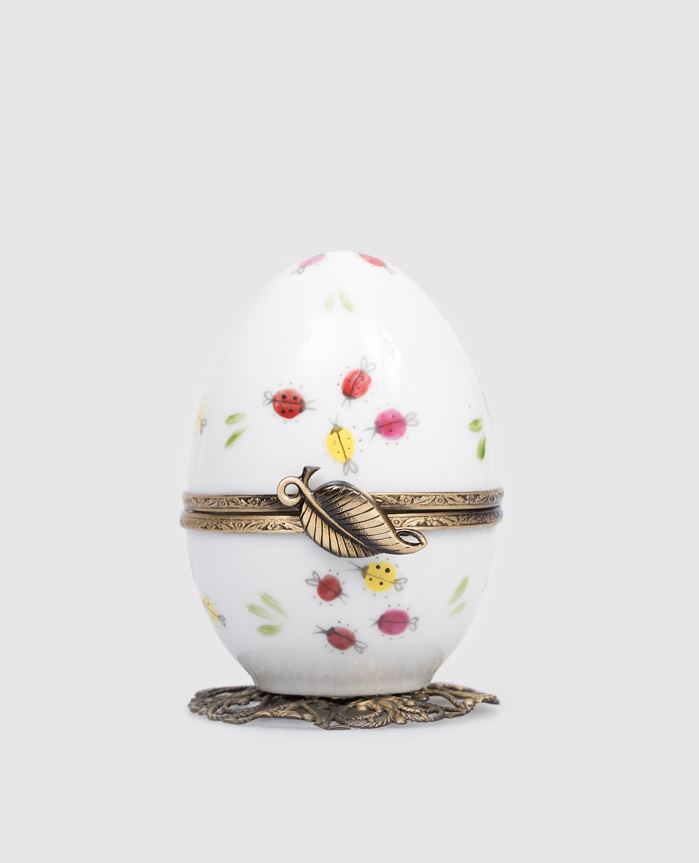 

Белое музыкальное фарфоровое яйцо Сонечка, Белый, Сувениры