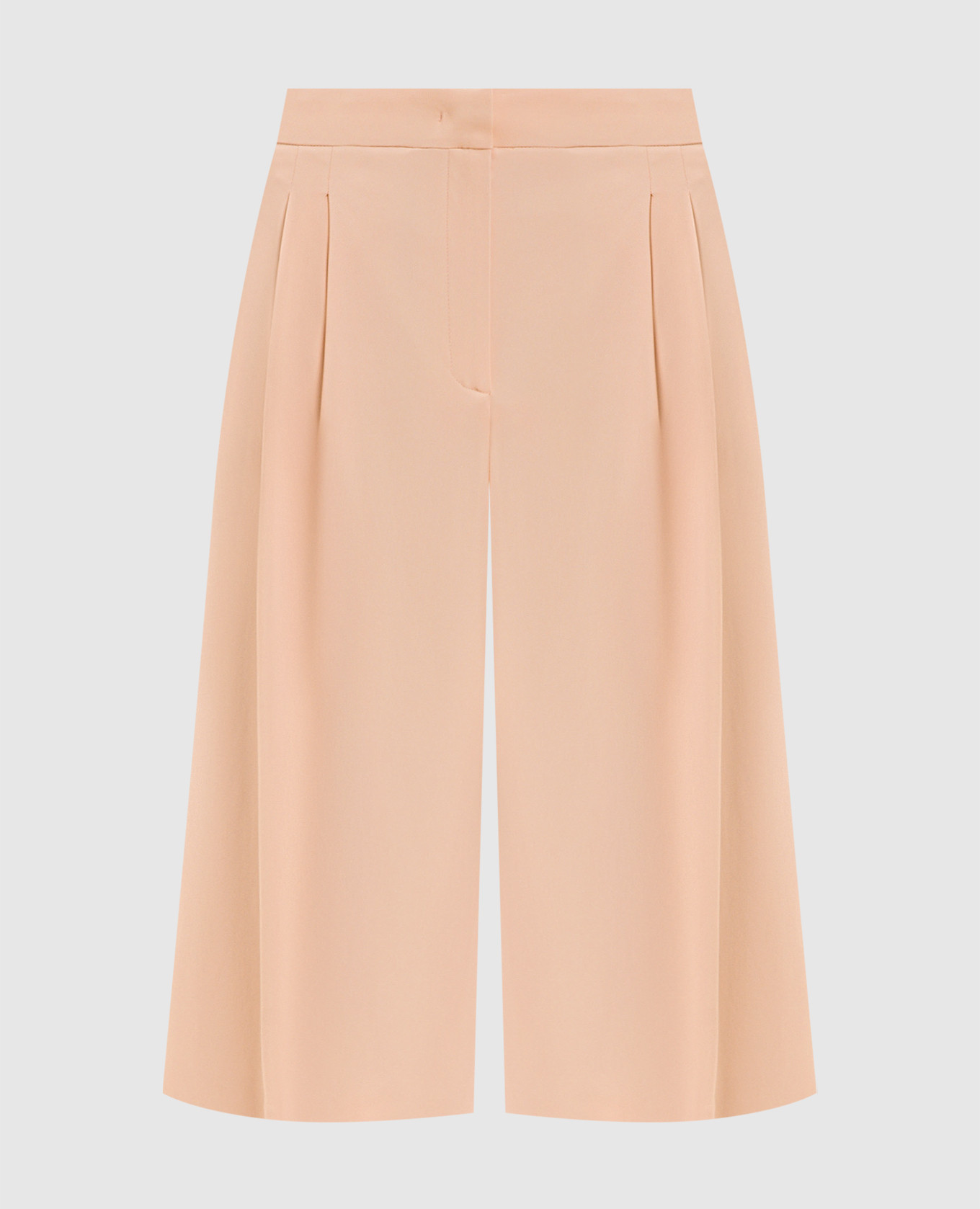 Оранжевые бермуды с логотипом