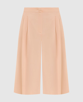 Twinset Оранжевые бермуды с логотипом 261TP2221