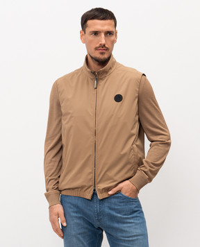 Stefano Ricci Коричневий жилет з логотипом M6J4100020PL001HSAC64