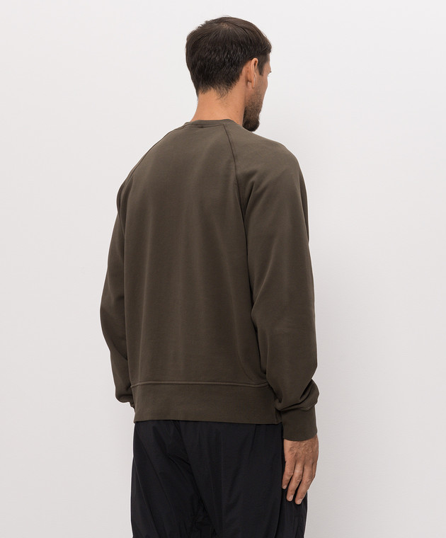 Stone Island Світшот кольору хакі L2S156100008S0051 зображення 4