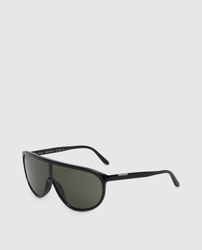 Toteme Чорні сонцезахисні окуляри Shield Aviator 263WAE0011EC0001