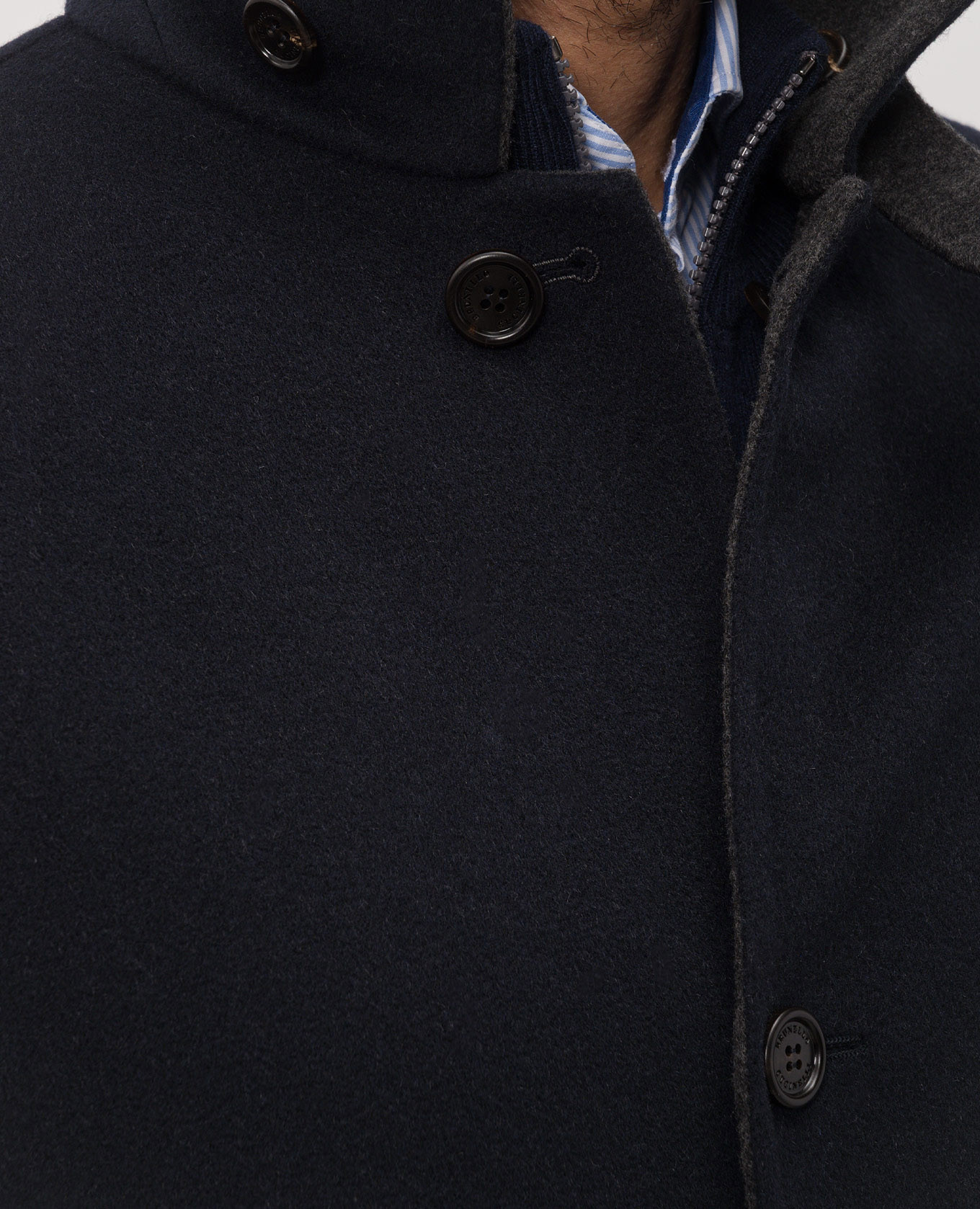Brunello Cucinelli Двобортне пальто з кашеміру ML4549801 зображення 6