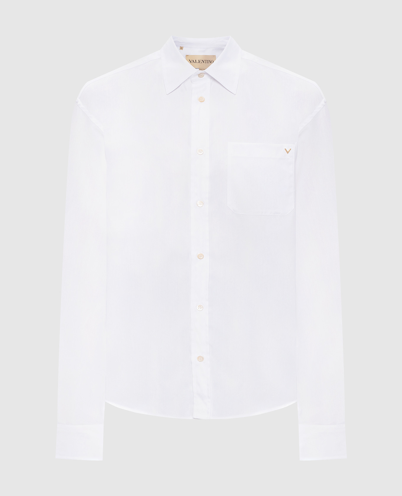 

Белая рубашка с монограммой, Белый, Рубашки