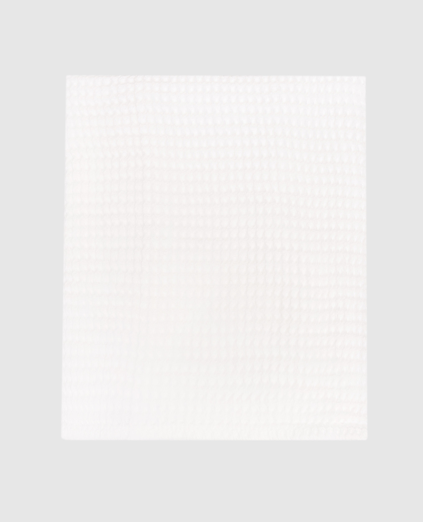 Белое полотенце Waffle