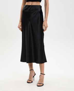 Twinset Чорна спідниця міді 261AP2252