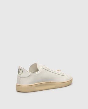 Valentino Білі шкіряні кросівки Royco 8W2S0LX9BYA