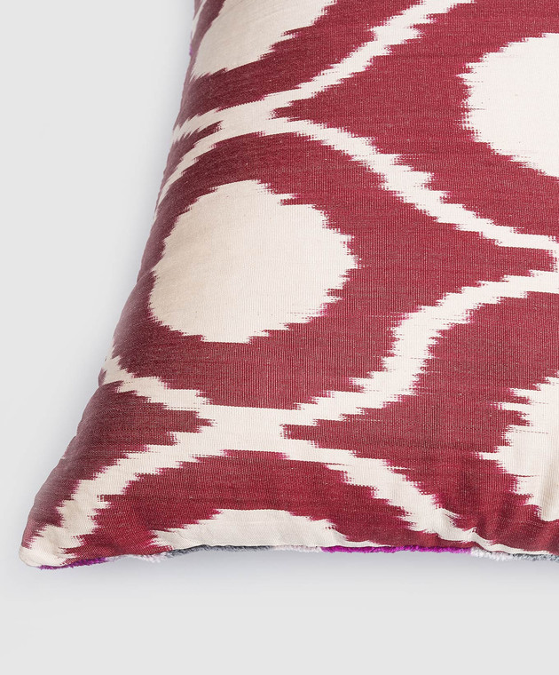 Les Ottomans Декоративная двусторонняя подушка из бархатного шелка VE3450X50DS изображение 2