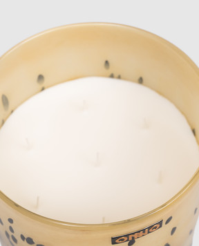 Onno Свічка Art Brigitte XL з ароматом Zanzibar в скляному свічнику ON823Z