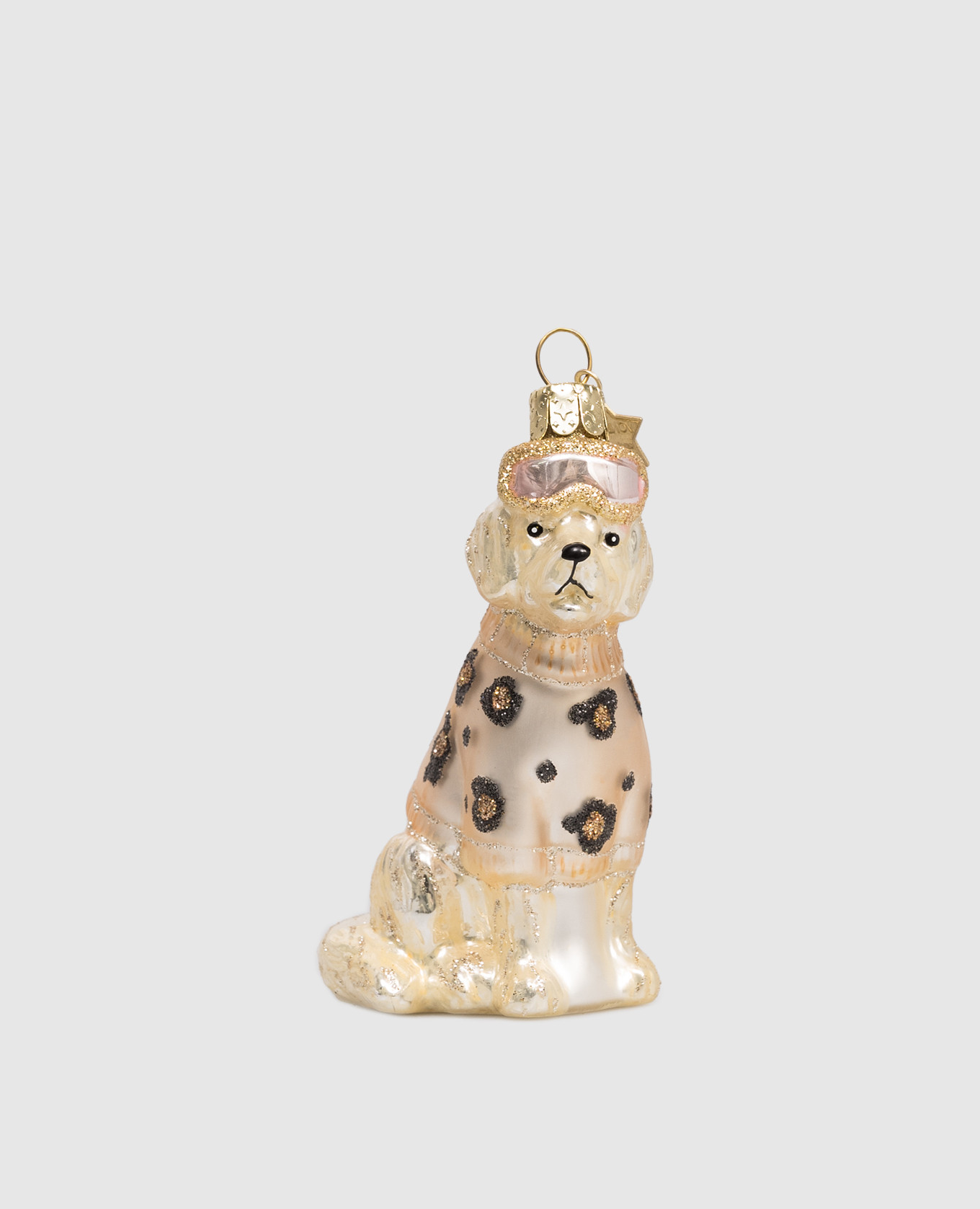 

Елочная игрушка Labrador, Золотистый, Елочные украшения