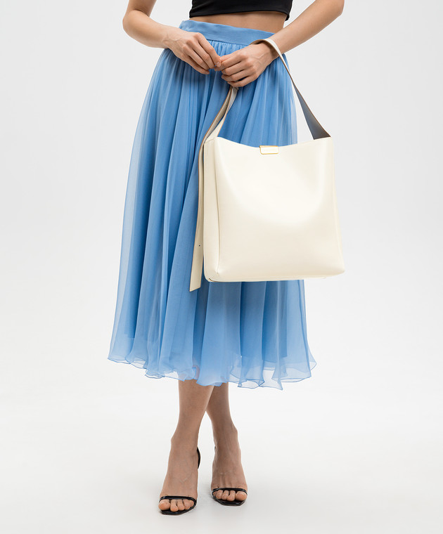 Gianni Chiarini Шкіряна сумка Jo кольору айворі BS11991LSR зображення 2