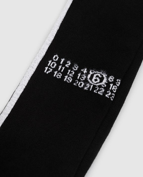 Maison Margiela MM6 Детские черные колготки M61046MM045