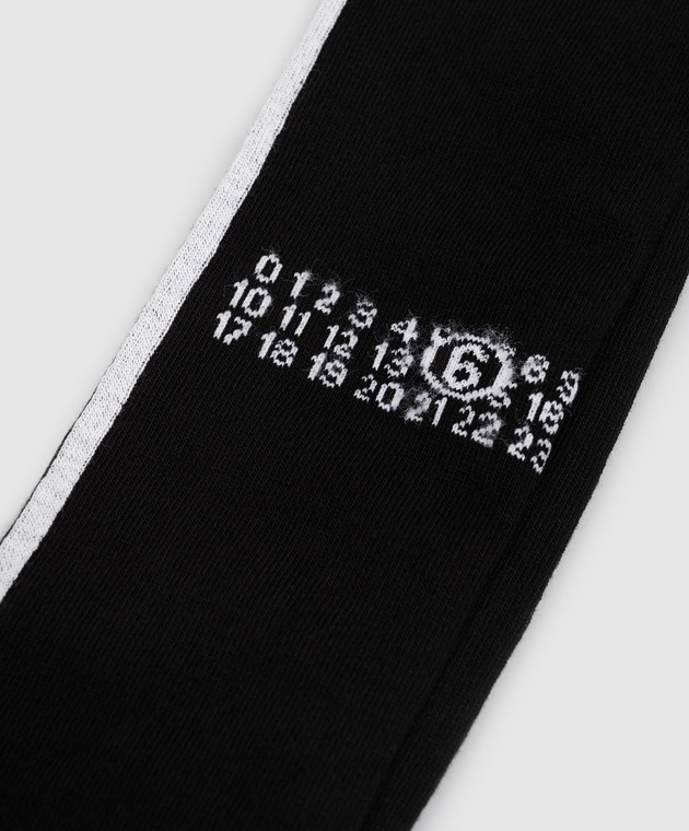 Maison Margiela MM6 Детские черные колготки M61046MM045 изображение 2