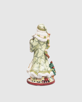 Fitz&Floyd Святкова музична статуетка Санта Клаус з кераміки 22015