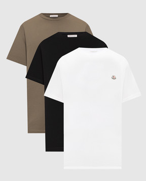 Moncler Набір футболок з нашивкою логотипа L10918C00032829H8