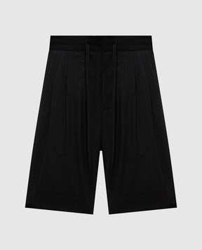 Fear of God Черные бермуды из шерсти FG9M65655RVWS