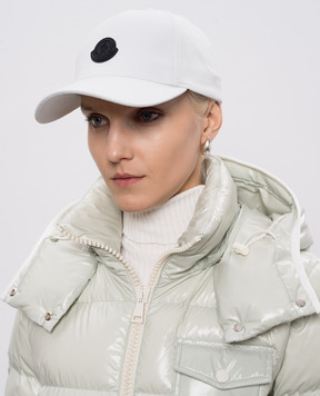 Moncler Біла кепка з логотипом L10933B000110U082