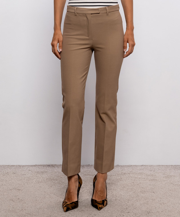 Max Mara Коричневі штани UMANITA UMANITA зображення 3