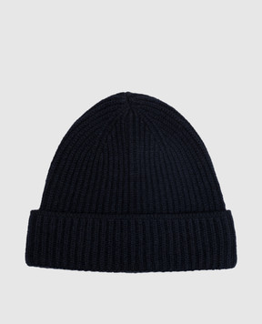 Doriani Cashmere Синяя шапка из кашемира 142B10