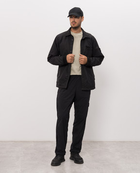 Stone Island Бежевая футболка с нашивкой логотипа L2S152100026S0057