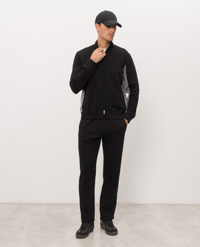 Bertolo Cashmere Черный спортивный костюм 9020870019659020880019