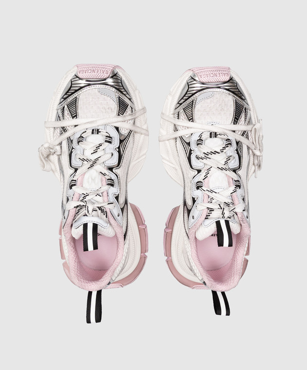 Balenciaga Білі кросівки 3XL з вінтажним 734731W3XGC зображення 4