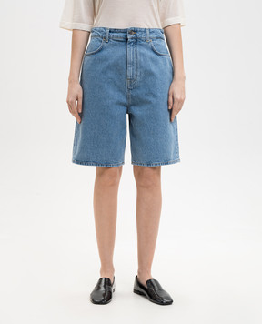 Loulou de Saison Блакитні джинсові шорти ISU ISULDS