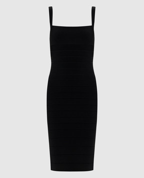 Herve Leger Черное платье Neri 46HLT8566311