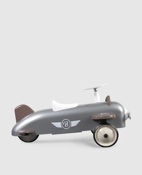 Baghera Сувенір сіра машинка-каталка літак 878