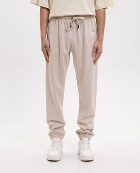 Off-White Бежеві джогери Double Arrow 44MCH057S26F002