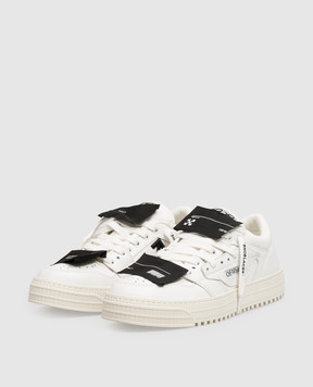 Off-White Белые комбинированные кроссовки Court 3.0 W28EC9L001