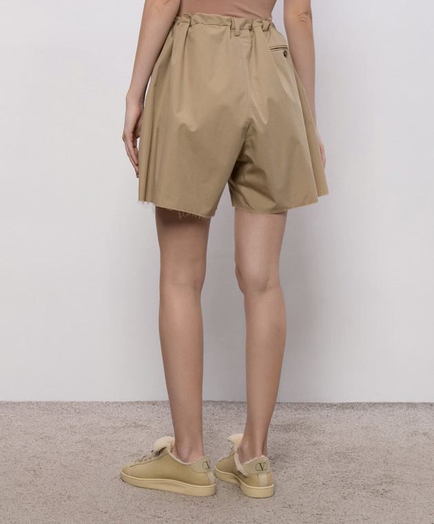 Maison Margiela MM6 Коричневі шорти S62MU0071M35858 зображення 4
