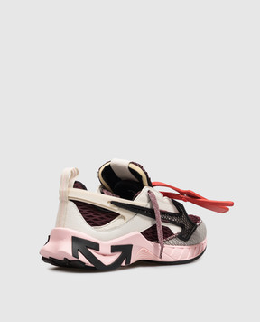 Off-White Бордовые кроссовки Space Memo OF05805655