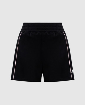 Off-White Чорні шорти з принтом логотипа 2CL002S26JER001