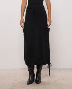 Twinset Черная юбка 262LI3NDD