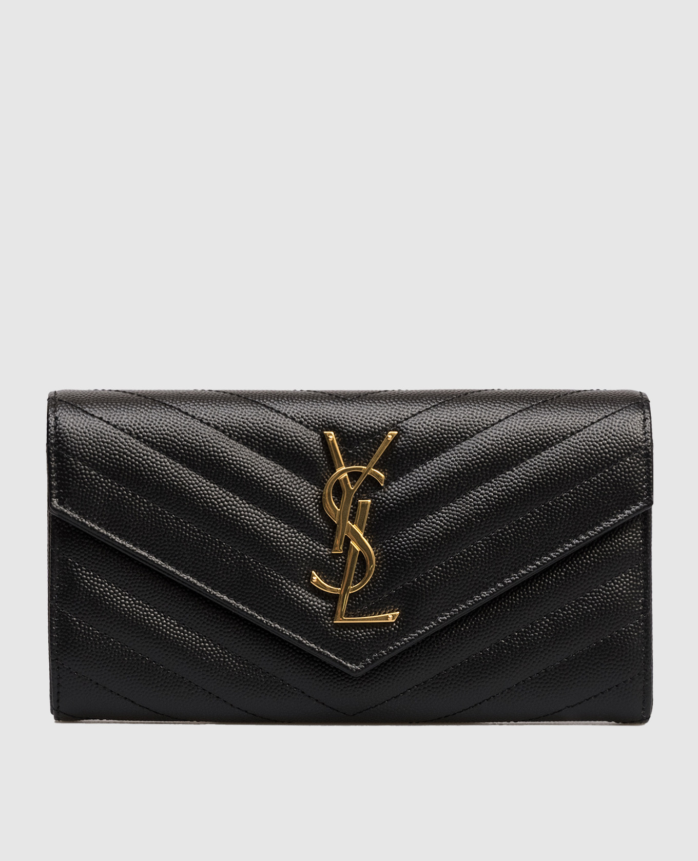 

Черный кожаный стеганый кошелек CASSANDRE, Кошельки