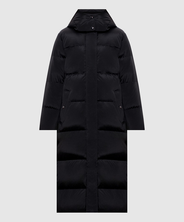 Woolrich Черный удлиненный пуховик CFWWOU2108FBUT1148