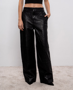 Alexander Wang Чорні шкіряні штани 1WC4254913