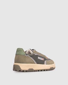AUTRY Зеленые комбинированные кроссовки WILDPACE LDLMAK02