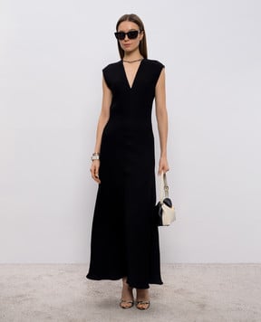 Max Mara Sportmax Чорна сукня SPXPECORA SPXPECORA