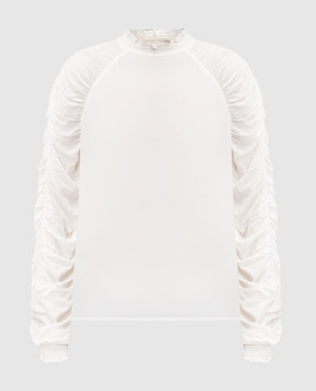 Twinset Біла блуза з логотипом 252TT2410