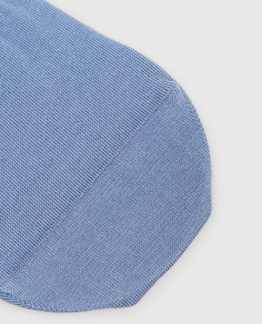 Bresciani Голубые носки-следы ENNIO MHE34UN3006SI