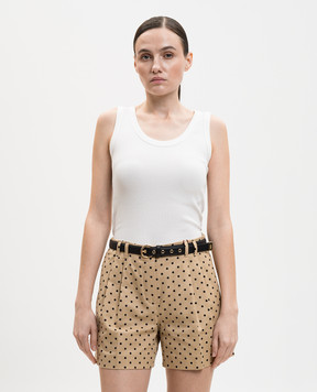 Max Mara Weekend Белая майка MULTIC WKDMULTIC