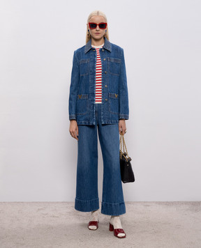 Valentino Синя джинсова куртка 8B3DC6F09Y8